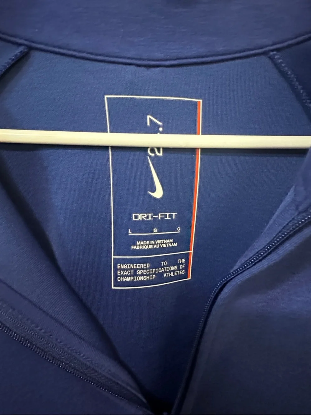 24.7 ImpossiblySoft Dri-FIT Half Zip Top Nike